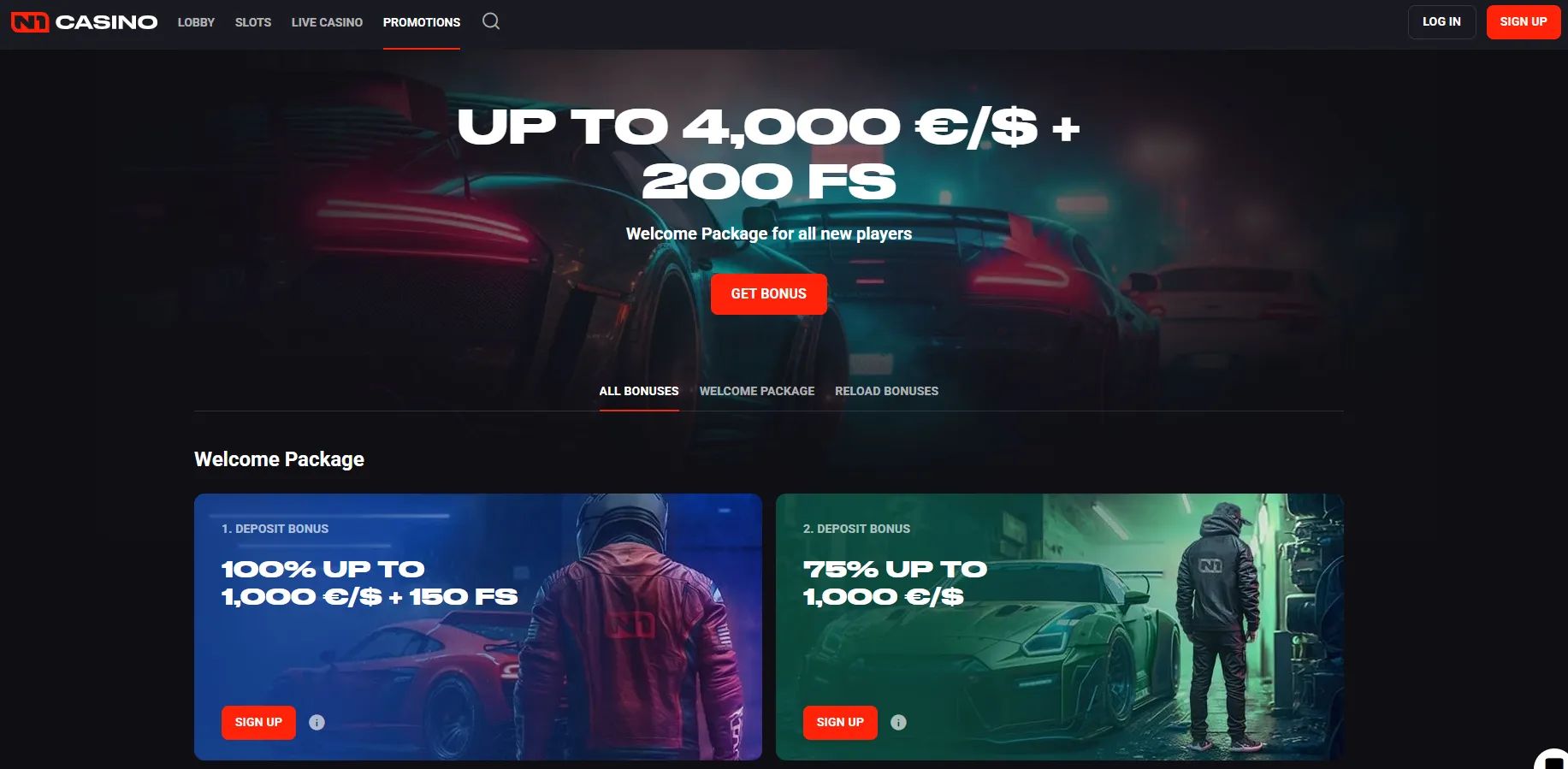 N1 home page