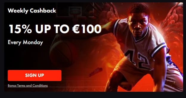 Rooster Bet home page