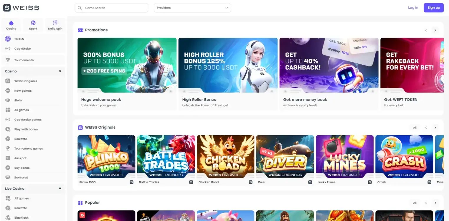 Weiss home page